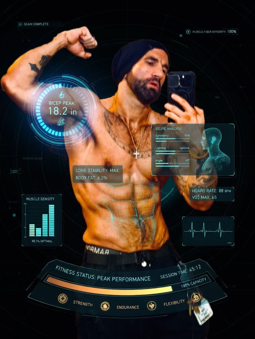 Jake Long after losing 112 lbs — Legacy In Motion AI coaching transformation