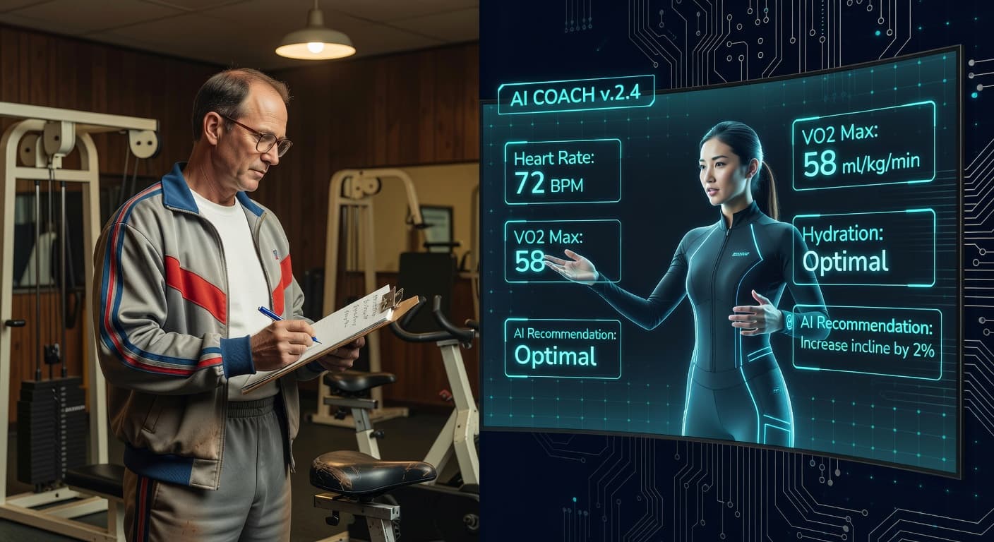 AI Coaching vs. Traditional Trainers: The Data