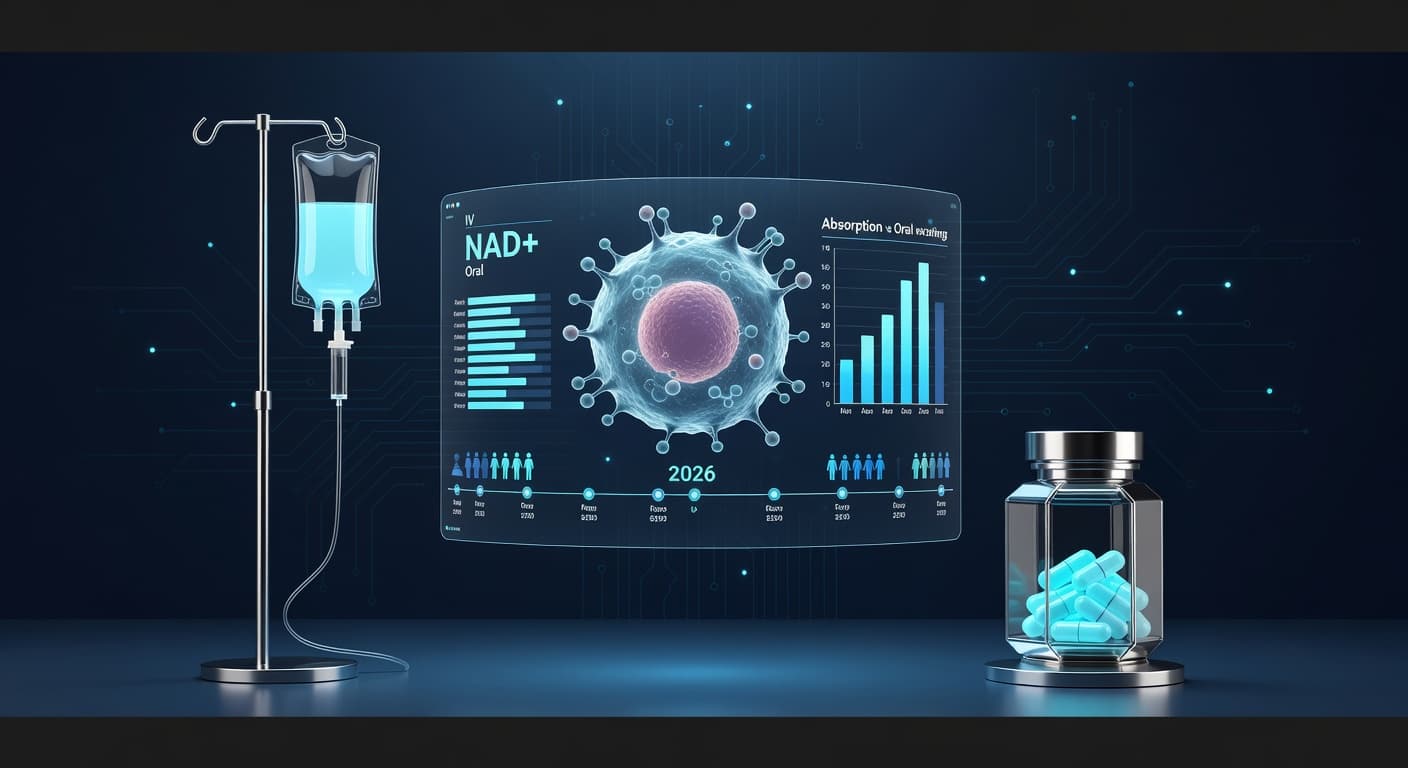 NAD+ IV vs Oral Precursors: What the 2026 Clinical Trial Actually Means for Real People