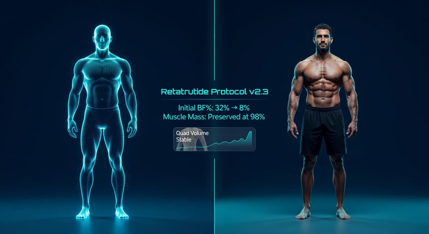 Retatrutide Muscle-Sparing Protocols: How to Lose 24% Body Weight Without Losing Muscle