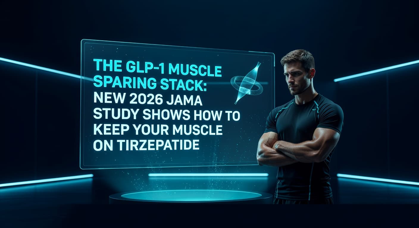 The GLP-1 Muscle Sparing Stack: New 2026 JAMA Study Shows How to Keep Your Muscle on Tirzepatide