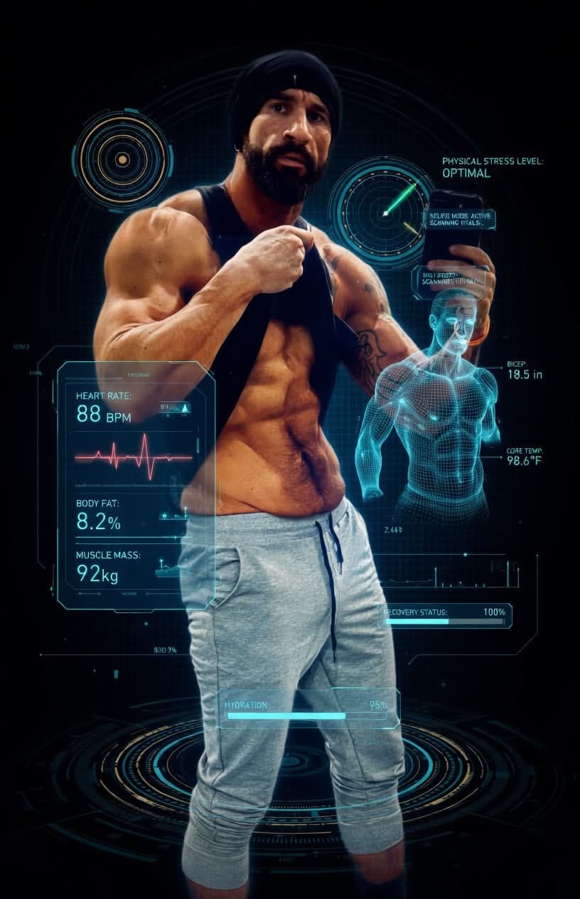 Jake after — 196 lbs — Jarvis fitness analysis